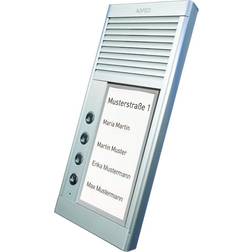 Agfeo DoorSpeak 4, Ledningsført, IP33, Sølv, [Levering: 4-5 dage]